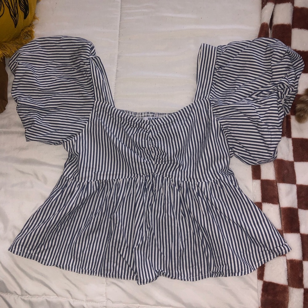 OLD NAVY - Puff Sleeve Babydoll Top